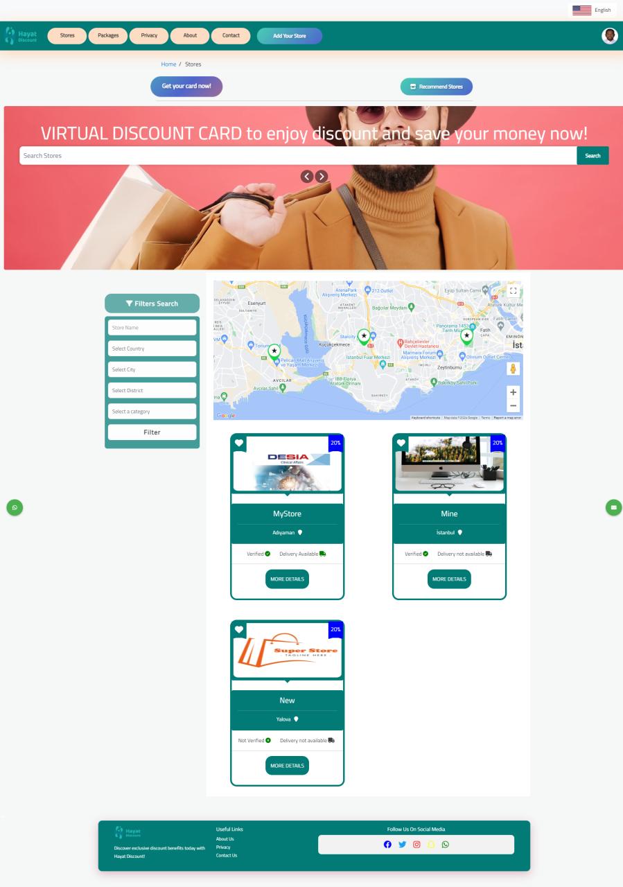 HayatDiscount E-Commerce